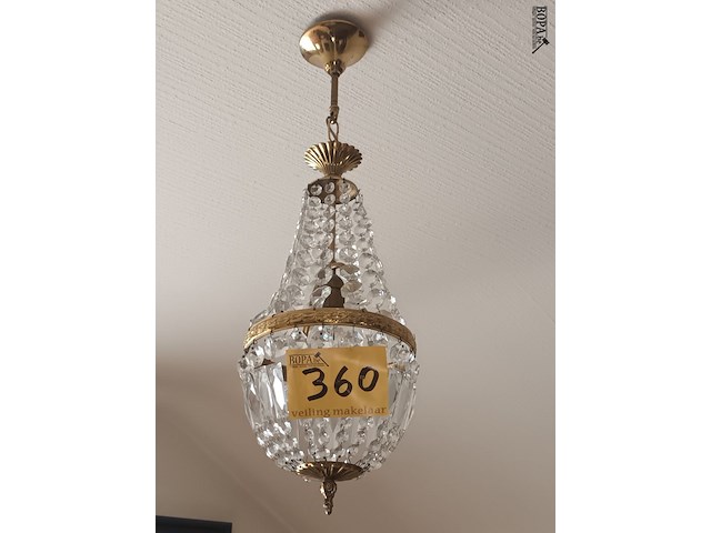Lot 360 - luster met kristallen - afbeelding 2 van  3