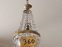 Lot 360 - luster met kristallen - afbeelding 2 van  3