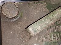 Lot 360 - metalen bidon war departement 1935 - afbeelding 5 van  5