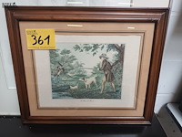 Lot 361 - kader jacht - afbeelding 1 van  3