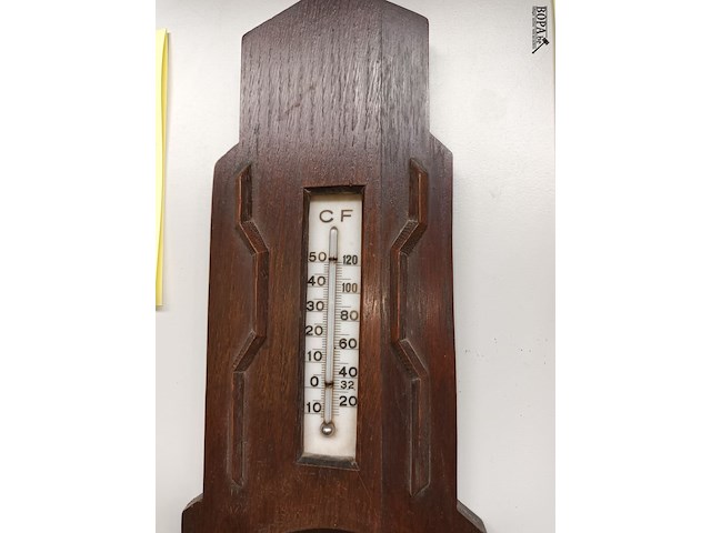 Lot 362 - art deco barometer - afbeelding 2 van  3