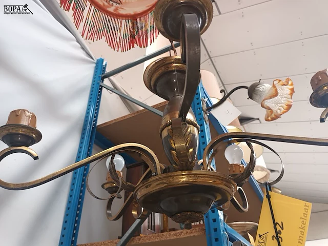 Lot 362 - art deco luchter - afbeelding 2 van  3