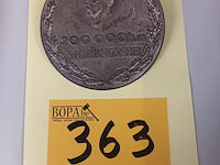 Lot 363 - medaillon man - afbeelding 1 van  3