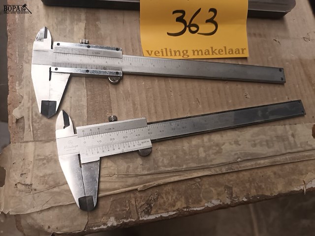 Lot 363 - schuifmaat. 3 stuks - afbeelding 3 van  3