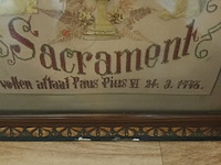 Lot 365 - kader sacrament - afbeelding 3 van  3