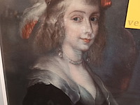 Lot 367 - kader edele dame - afbeelding 2 van  3