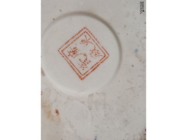 Lot 367 - koppel chinese cilindervormige vazen - afbeelding 3 van  4