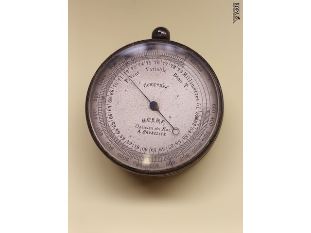 Lot 368 - kompas en barometer - afbeelding 2 van  3