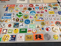 Lot 368 - reclame stickers. 80 stuks - afbeelding 1 van  5