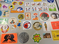 Lot 368 - reclame stickers. 80 stuks - afbeelding 5 van  5