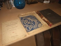 Lot 37 - antieke boeken. 3 stuks