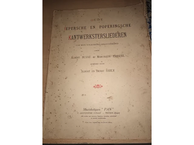Lot 37 - antieke boeken. 3 stuks - afbeelding 2 van  7