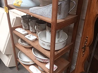 Lot 37 - houten rek - afbeelding 2 van  2