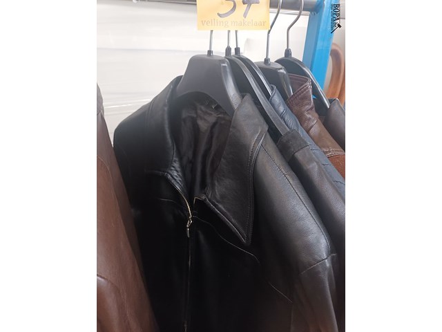 Lot 37 - lederen jas. 8 stuks - afbeelding 4 van  5