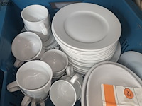 Lot 37 - servies in hotelporselein - afbeelding 2 van  3