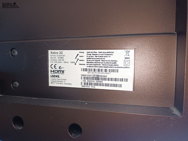Lot 37 - tv loewe xelos 32 - afbeelding 3 van  4