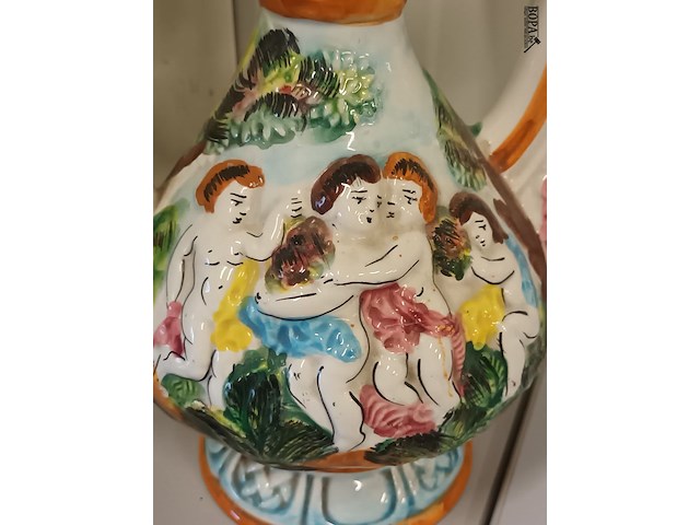Lot 37 - vaas capodimonte - afbeelding 2 van  5