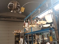 Lot 372 - vintage hangbooglamp