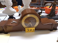 Lot 373 - tafelklok junghans - afbeelding 1 van  4