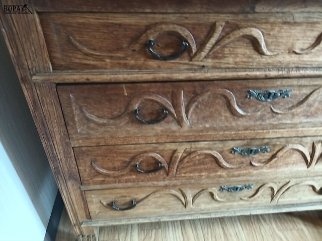Lot 374 - art nouveau ladekast - afbeelding 3 van  7