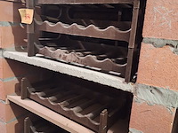 Lot 374 - pvc wijnrekken 13 stuks - afbeelding 1 van  1