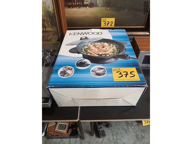 Lot 375 - kenwood elektrische wok - afbeelding 1 van  3