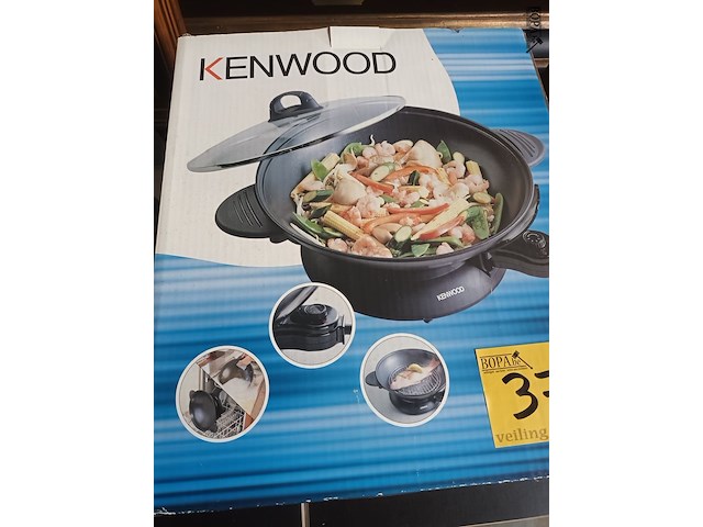 Lot 375 - kenwood elektrische wok - afbeelding 2 van  3