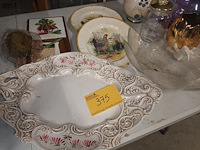 Lot 375 - plateau en decoratie. 10 stuks - afbeelding 1 van  4