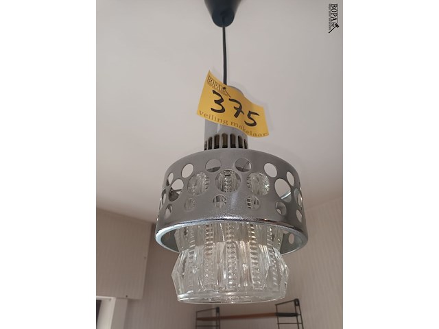 Lot 375 - vintage hanglamp - afbeelding 2 van  3
