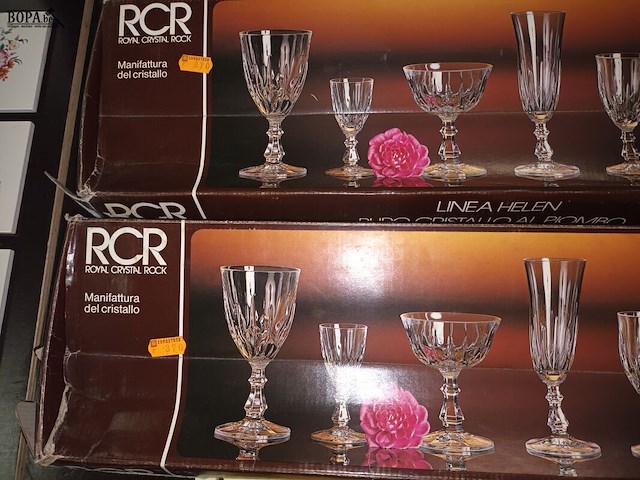 Lot 376 - kristallen glazen. 12 stuks - afbeelding 2 van  3