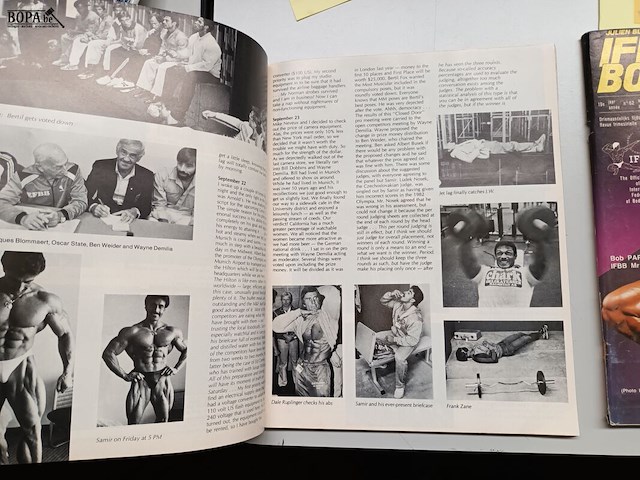 Lot 377 - tijdschriften body building. 2 stuks - afbeelding 4 van  4
