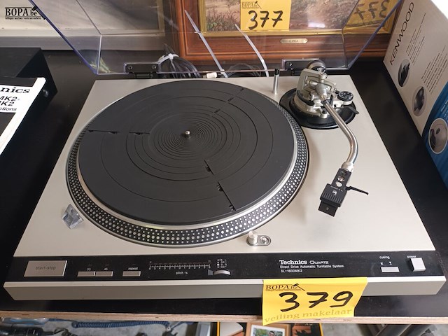 Lot 379 - platenspeler technics - afbeelding 3 van  3