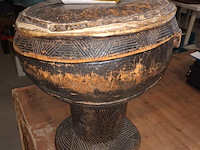 Lot 38 - afrikaanse trommel - afbeelding 2 van  3