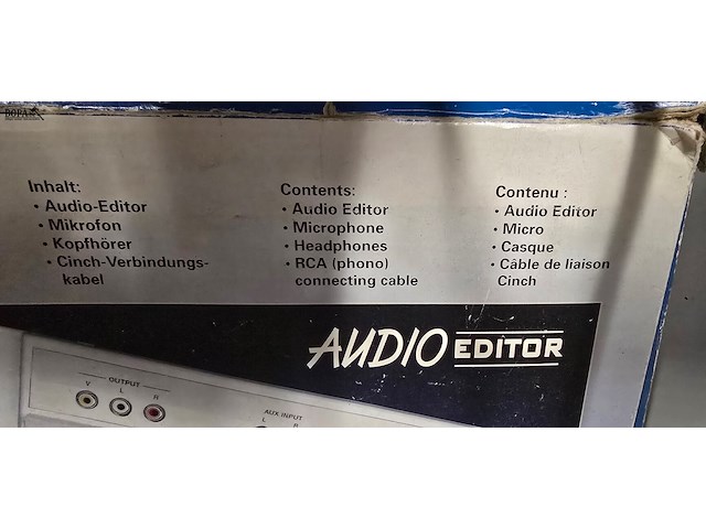 Lot 38 - audio editor hama - afbeelding 2 van  4