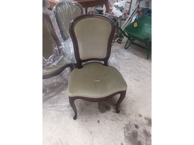 Lot 38 - eetkamerstoelen. 4 stuks - afbeelding 1 van  5