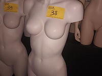 Lot 38 - huidskleur torso vrouw met statief - afbeelding 1 van  3