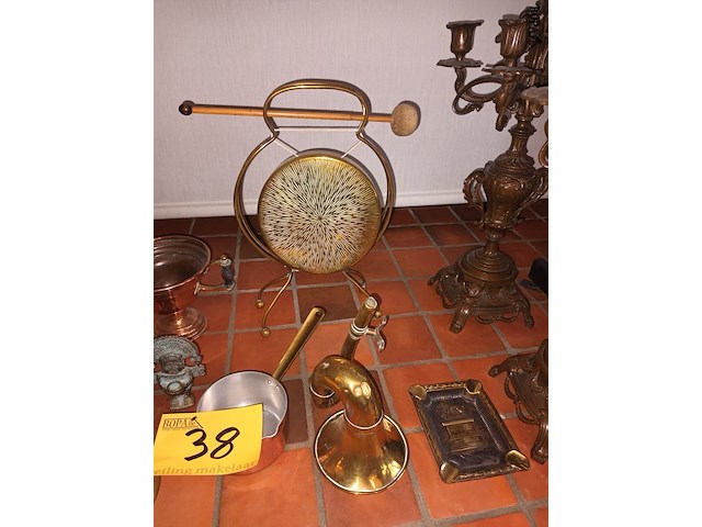 Lot 38 - koperwerk. 17 stuks - afbeelding 5 van  6