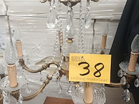 Lot 38 - luster koper met kristallen - afbeelding 1 van  4