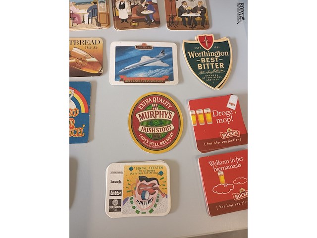 Lot 38 - oude bierviltjes. 50 stuks - afbeelding 3 van  6