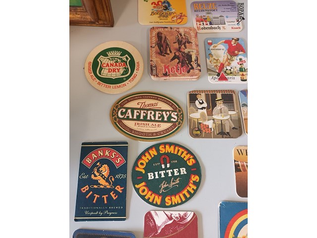 Lot 38 - oude bierviltjes. 50 stuks - afbeelding 5 van  6