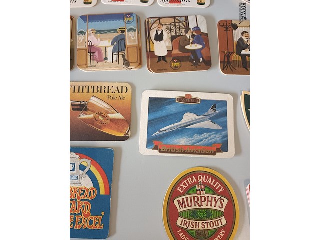 Lot 38 - oude bierviltjes. 50 stuks - afbeelding 6 van  6