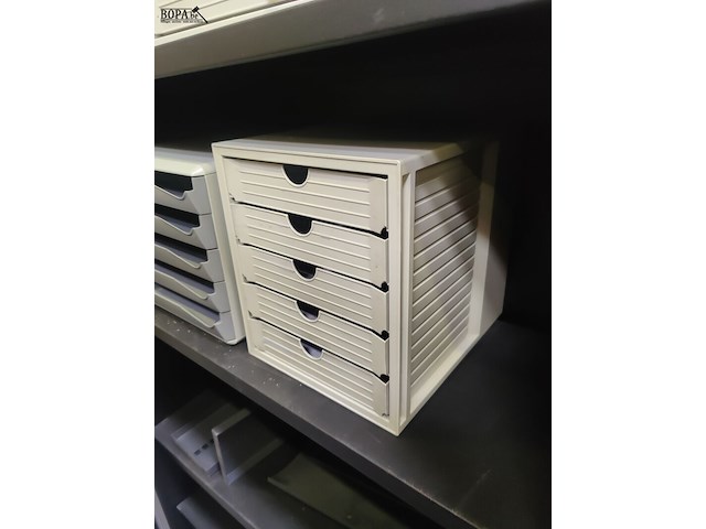 Lot 38 - pvc documentenbakjes - 5 stuks - afbeelding 2 van  3