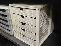 Lot 38 - pvc documentenbakjes - 5 stuks - afbeelding 2 van  3