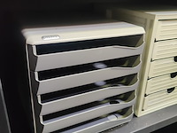 Lot 38 - pvc documentenbakjes - 5 stuks - afbeelding 3 van  3