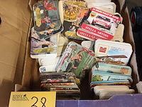 Lot 38 - vintage bierviltjes. 1 doos - afbeelding 1 van  7