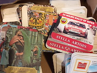 Lot 38 - vintage bierviltjes. 1 doos - afbeelding 3 van  7