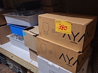 Lot 380 - groot lot divers horeca materiaal - afbeelding 1 van  8