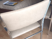 Lot 381 - keukenstoelen en krukjes. 5 stuks - afbeelding 4 van  5