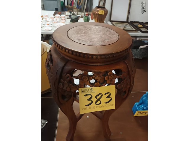 Lot 383 - chinese plantenstaander - afbeelding 2 van  4