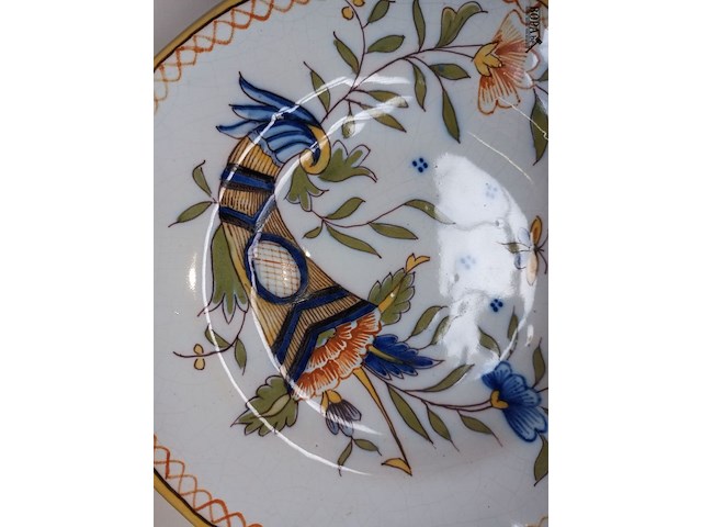 Lot 385 - sierbord hoorn des overvloed - afbeelding 2 van  3